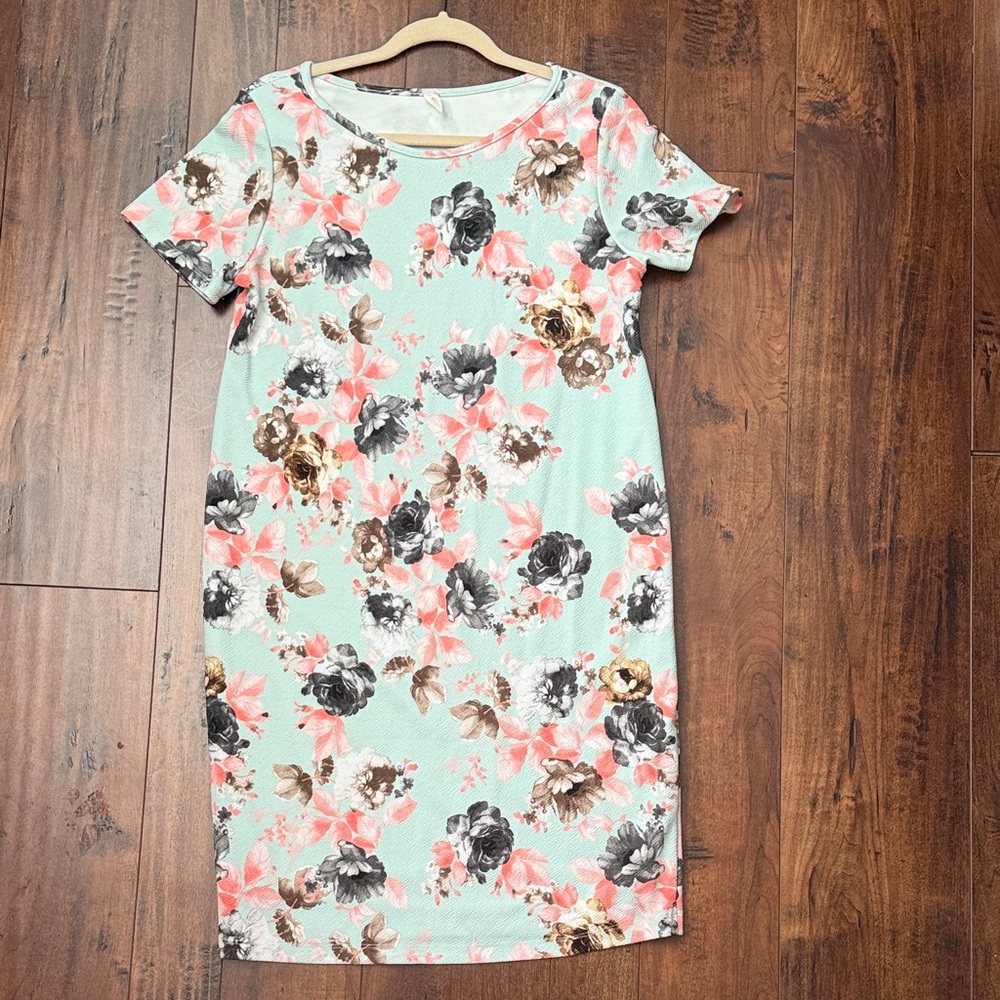 Floral Print Women's Dress